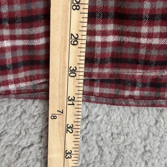 Mountain Khakis Heavy Duty Flannel Mens L Button Up Shirt Logo 100% Cotton - Picture 13 of 16